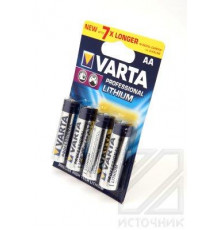 VARTA PROFESSIONAL LITHIUM 6106 FR6 BL4