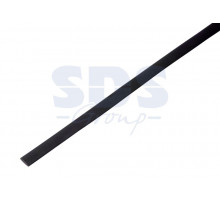 8.0 / 4.0 мм 1м термоусадка черная REXANT