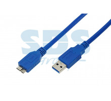 шнур штекер USB A 3.0- штекер micro USB 3.0 0,5м REXANT