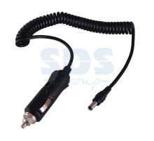 Автозарядка с индикатором (разъем 2.1х5.5) (АЗУ) шнур спираль 1.5M REXANT