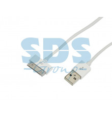 USB кабель для iPhone 4/4S 30 pin шнур 1М белый