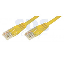 Патч-корд UTP 5e кат. литой 1.5М ЖЕЛТЫЙ REXANT