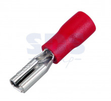 КЛЕММА ПЛОСКАЯ изолированная (КПИ гнездо - 3.8мм) 0.5-1.5мм² (FDD1.25-110(5)) REXANT