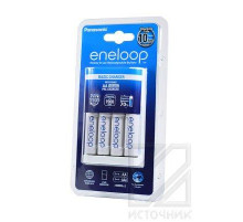 Panasonic eneloop K-KJ18MCC40E Basic Charger + 4AA1900mAh BL1