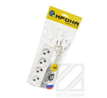 КРОНА КБ412003-Б РС-4 (У10-0001УХЛ4) 3м (ШВВП 2х0,75) BL1