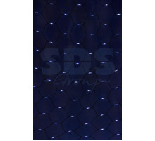 Гирлянда Сеть, LED диоды, 1х3м., (406 диодов), черный провод 