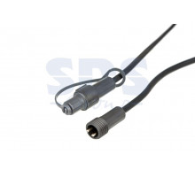 Комплект подключения сосулек светодиодных 50 или 80 см. Длина 3,5 метра, 4 патрона, шаг 1 метр, цвет провода черный.