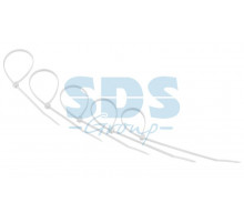 Хомут nylon 200 х 4.0 мм 25шт белый REXANT