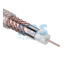 Кабель MARS CRYSTAL, Cu/CuPet/CuSn, (96%), 75 Ом, 100м., прозрачный REXANT