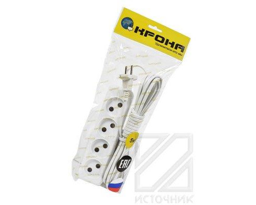 КРОНА КБ412005-Б РС-4 (У10-0001УХЛ4) 5м (ШВВП 2х0,75) BL1