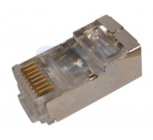 Джек RJ-45 8P8C CAT 5e (экран) REXANT