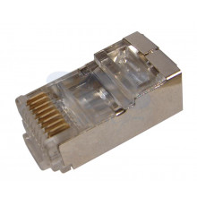 Джек RJ-45 8P8C CAT 5e (экран) REXANT