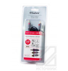 Belsis GOLD BGL 1137 Jack 3,5 mm Stereo вилка - 2 RCA вилка 3,0м BL1