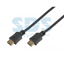 Шнур HDMI - HDMI gold 1М без фильтров (PE bag) PROCONNECT