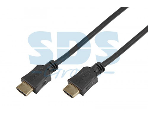 Шнур HDMI - HDMI gold 1М без фильтров (PE bag) PROCONNECT