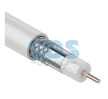 Кабель RG-6U, (32%), 75 Ом, 100м., белый PROCONNECT LIGHT