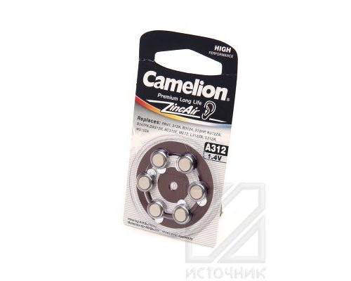 Camelion A312-BP6 BL6