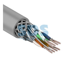 Кабель SSTP 4PR 23AWG CAT7 305м REXANT