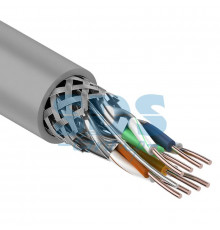 Кабель SSTP 4PR 23AWG CAT7 305м REXANT