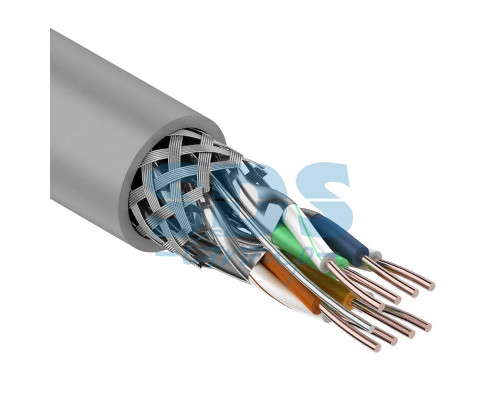 Кабель SSTP 4PR 23AWG CAT7 305м REXANT