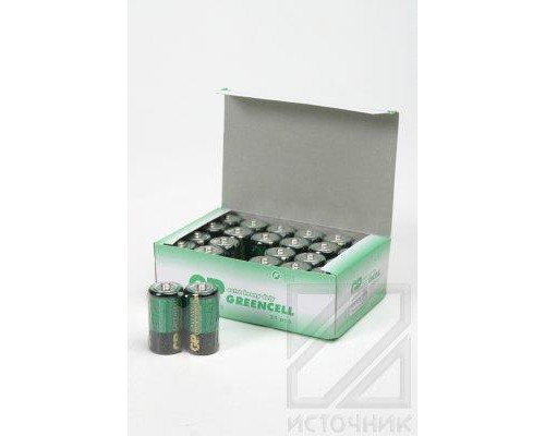 GP Greencell 14G/R14 SR2, в упак 24 шт