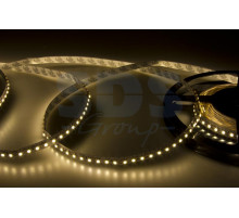 LED лента открытая, ширина 8 мм, IP23, SMD 3528, 120 диодов/метр, 12V, цвет светодиодов теплый белый