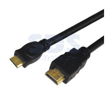 Шнур HDMI - mini HDMI gold 3М с фильтрами (стандарт D) REXANT