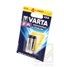 VARTA PROFESSIONAL LITHIUM 6103 FR03 BL2