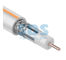 Кабель SAT 50 M, CCA/Al/Al, (75%), 75 Ом, 100м., белый PROCONNECT