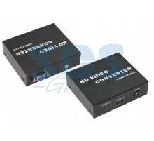 Конвертер HDMI на VGA + 3.5 mm Аудио REXANT