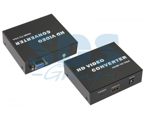 Конвертер HDMI на VGA + 3.5 mm Аудио REXANT