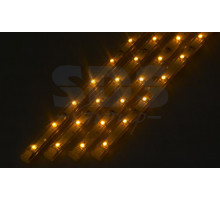 Светодиодный светильник линейный, 4 шт х 25см. Цвет желтый NEON-NIGHT