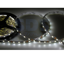 LED лента открытая, IP23, SMD 5050, 60 диодов/метр, 12 В, цвет светодиодов белый, 5 метров в блистере, с блоком питания 72 Вт NEON-NIGHT