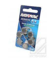 RAYOVAC ACOUSTIC  SPECIAL 675 BL6