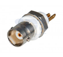 РАЗЪЁМ гнездо BNC на корпус пластик (01-028) REXANT