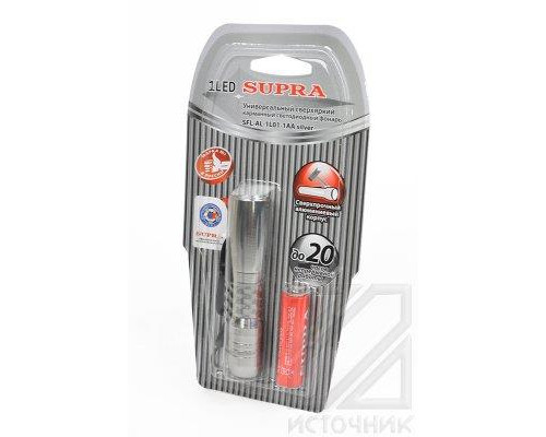 SUPRA SFL-AL-1L01-1AA серебро BL1