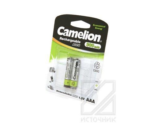 Camelion NC-AAA300BP2 AAA -300mAh Ni-Cd BL2