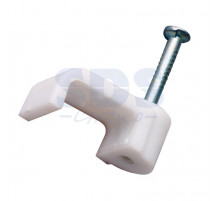 Крепеж кабеля плоский 5мм х 2мм (упак. 50 шт.) REXANT