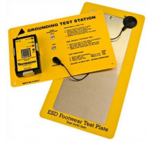 VERMASON 222507. Тестер-стенд для мониторинга антистатических браслетов и обуви с настенной пластиной