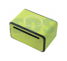 Акустическая колонка 2138 Bluetooth, microSD, USB-flash, AUX, FM-tuner зеленая