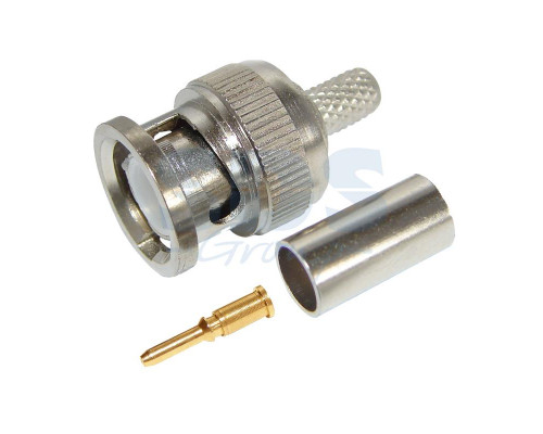 РАЗЪЁМ штекер BNC RG-59 обжим (01-001B) REXANT