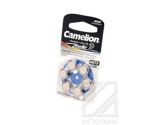 Camelion A675-BP6 BL6