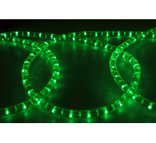 Дюралайт фиксинг, 13мм, в упаковке 10м, зеленый